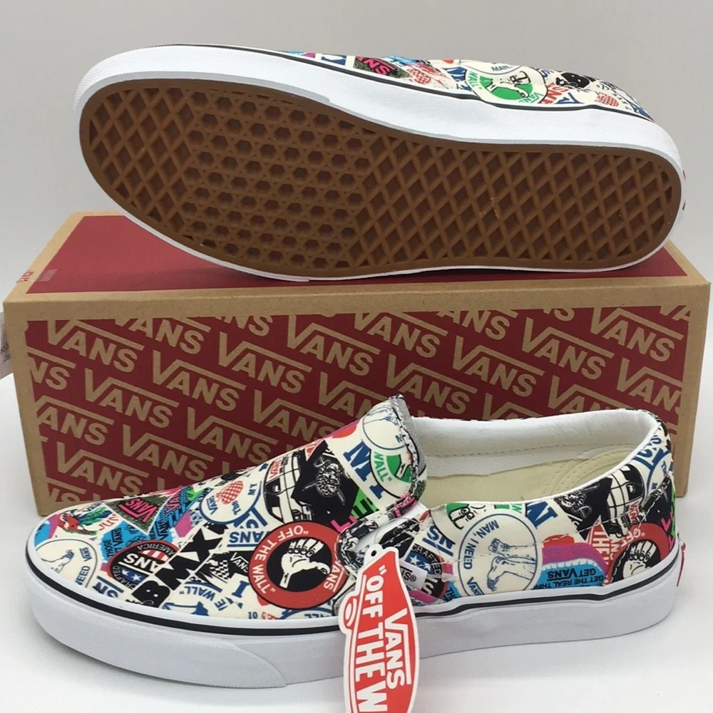 Vans WMNS Classic Slip-On Vans Mash Up Sticker Sneakers